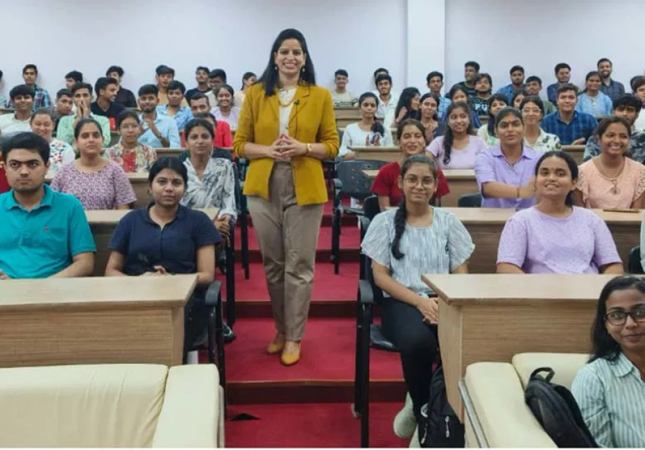 Delhi based Corporate Trainer, Capt Manjula Katoch conducted a 2 days training session as part of the Orientation Program of Dronacharya Group of Institutions