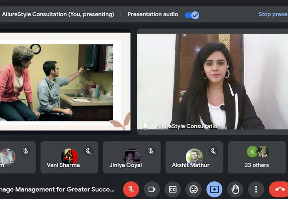 Delhi based Image Consultant and Soft Skills Trainer, Riya Thukral conducted an online webinar on ‘Image Management for Greater Success’