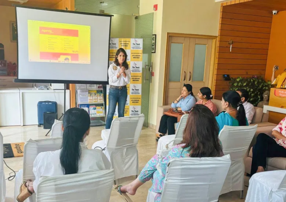 Chandigarh based Image Consultant Gunesha Dhatt invited as a speaker for addressing Posture & Image related issues amongst Pregnant women or “mom-to-be’s”